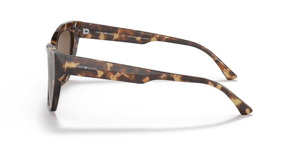 Emporio Armani  0EA4176 502573 54 Shiny Brown Havana/ Brown 54 / Plastic / Plastic