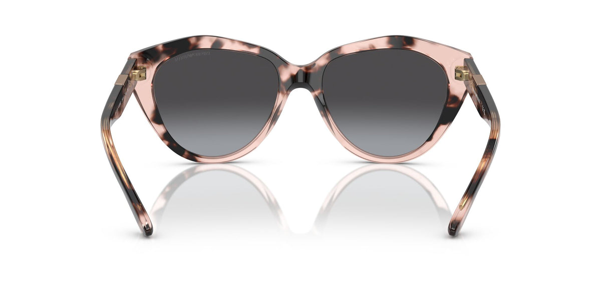 EA 4178 Emporio Armani  Shiny Pink Havana / Grey Gradient 54 54 / Polycarbonate / Acetate / Acetate