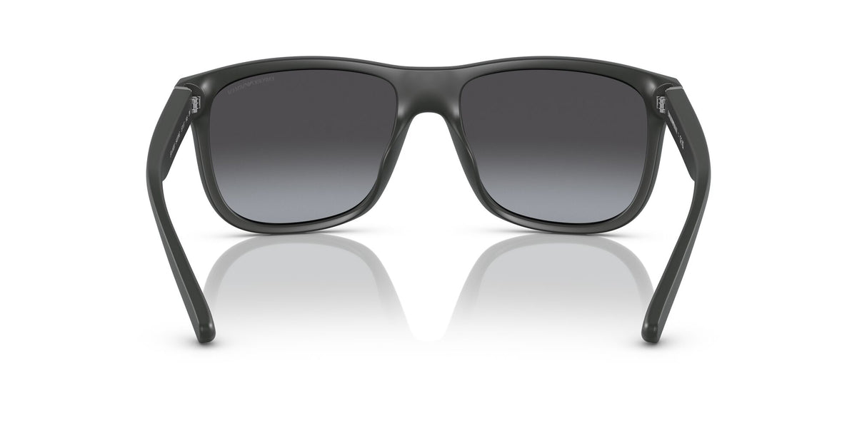 Emporio Armani EA 4182U Matte Grey / Gradient Grey 57 / Polycarbonate / Injected / Metal