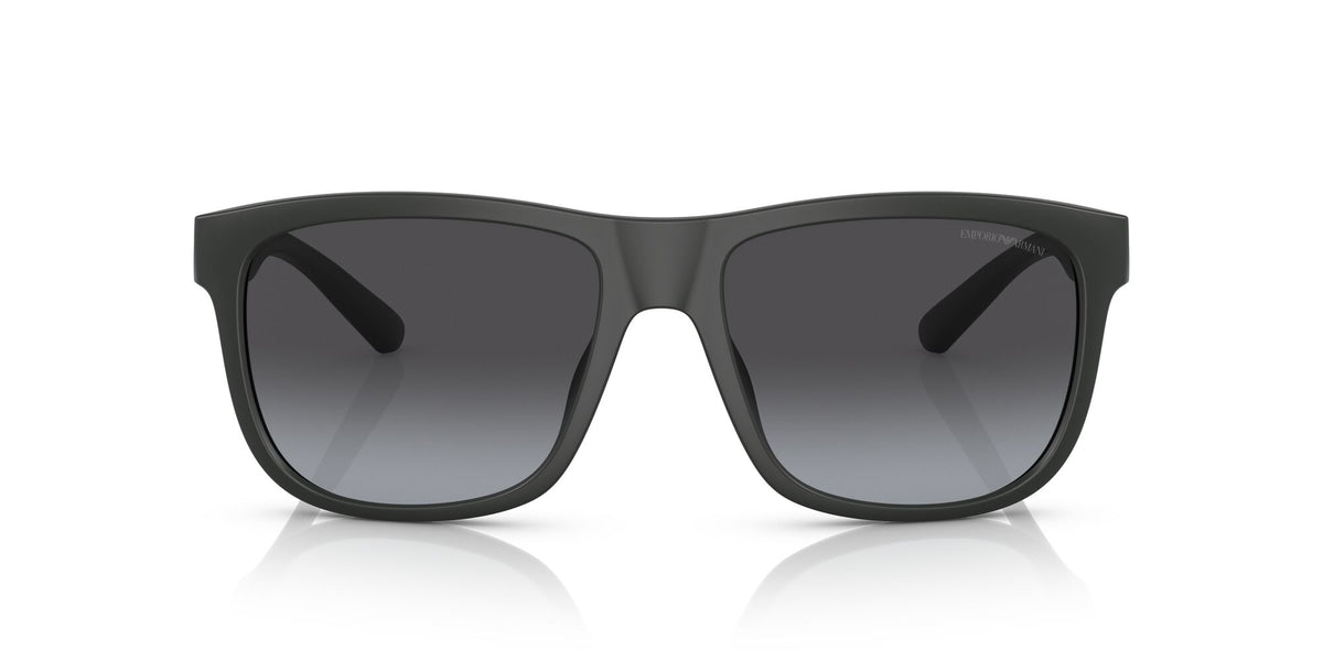 Emporio Armani EA 4182U Matte Grey / Gradient Grey 57 / Polycarbonate / Injected / Metal