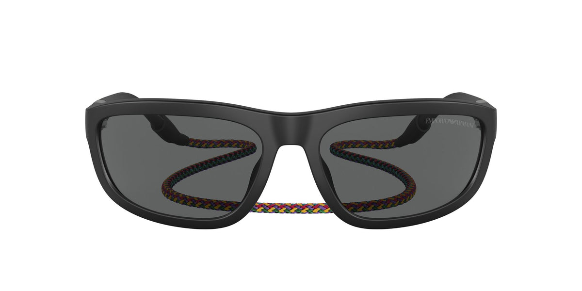 Emporio Armani EA 4183U Matte Black / Dark Grey 64 / Plastic / Plastic