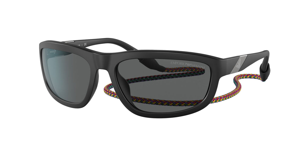 Emporio Armani EA 4183U Matte Black / Dark Grey 64 / Plastic / Plastic