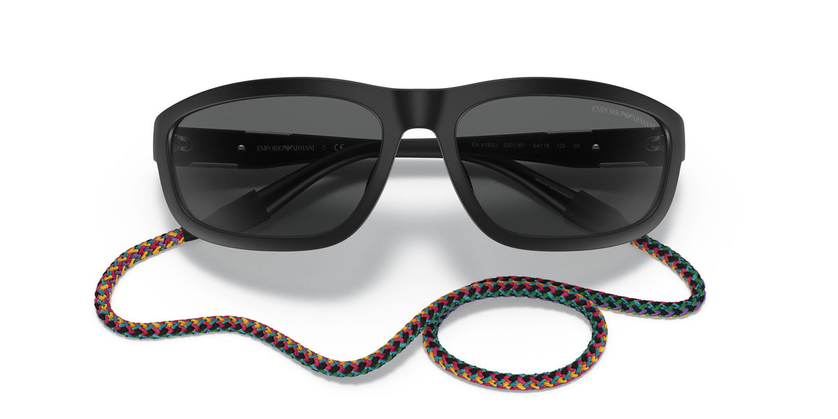 Emporio Armani EA 4183U Matte Black / Dark Grey 64 / Plastic / Plastic