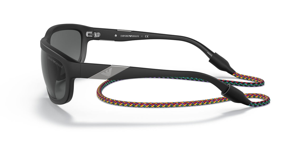 Emporio Armani EA 4183U Matte Black / Dark Grey 64 / Plastic / Plastic