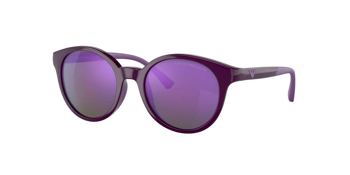 Emporio Armani EA 4185F Shiny Violet / Grey Mirror Violet 47 / Plastic / Plastic