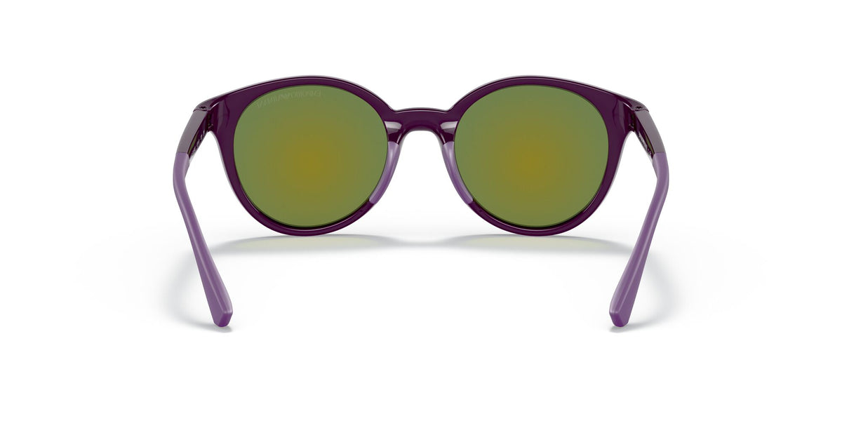 Emporio Armani EA 4185F Shiny Violet / Grey Mirror Violet 47 / Polyamide Bio / Injected / Molded
