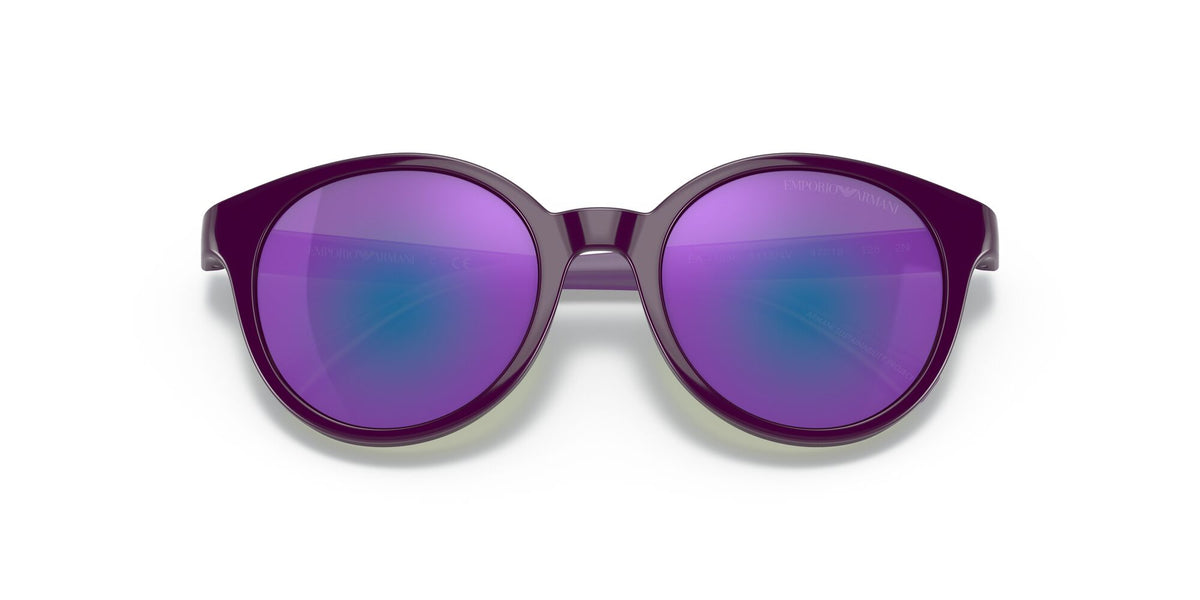 Emporio Armani EA 4185F Shiny Violet / Grey Mirror Violet 47 / Plastic / Plastic