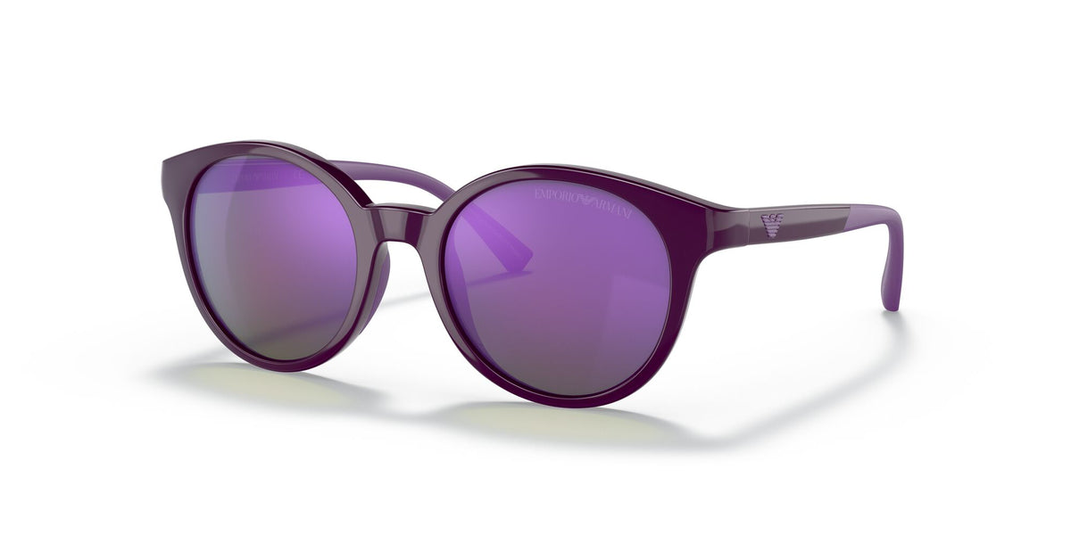 Emporio Armani EA 4185F Shiny Violet / Grey Mirror Violet 47 / Plastic / Plastic