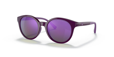 Emporio Armani EA 4185F Shiny Violet / Grey Mirror Violet 47 / Polyamide Bio / Injected / Molded