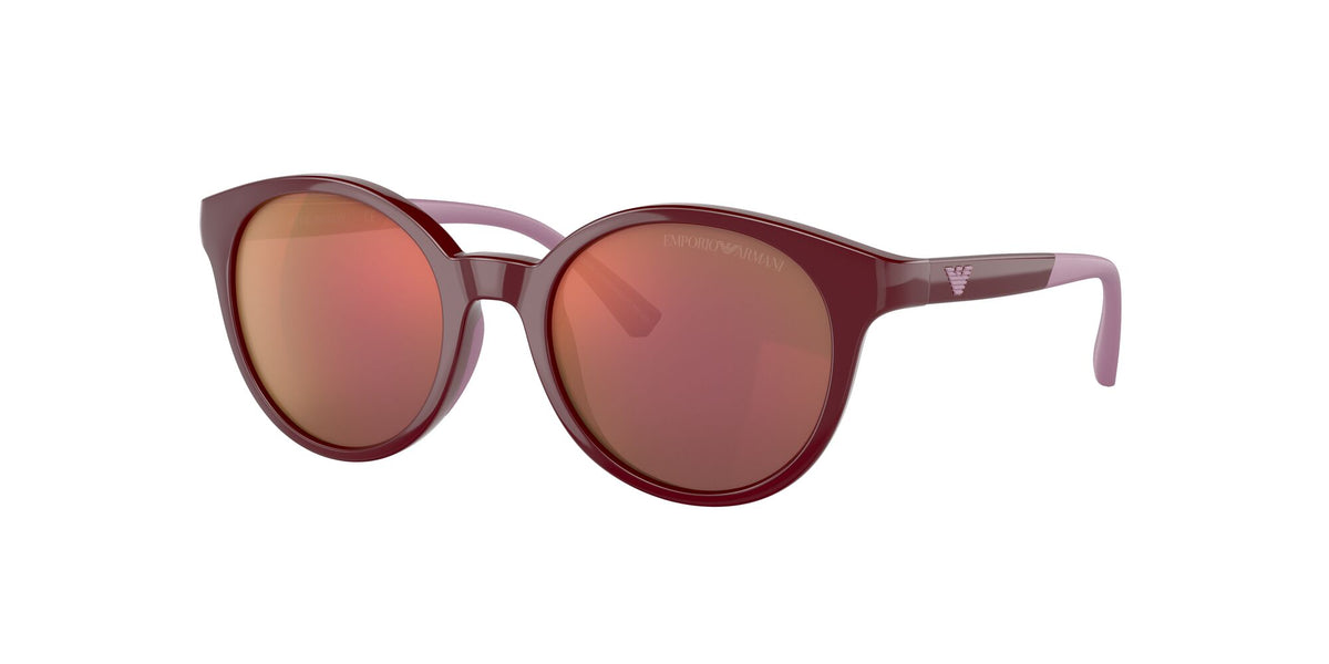 Emporio Armani EA 4185 Shiny Red / Dark Violet Mirror Red 47 / Polyamide Bio / Injected / Molded