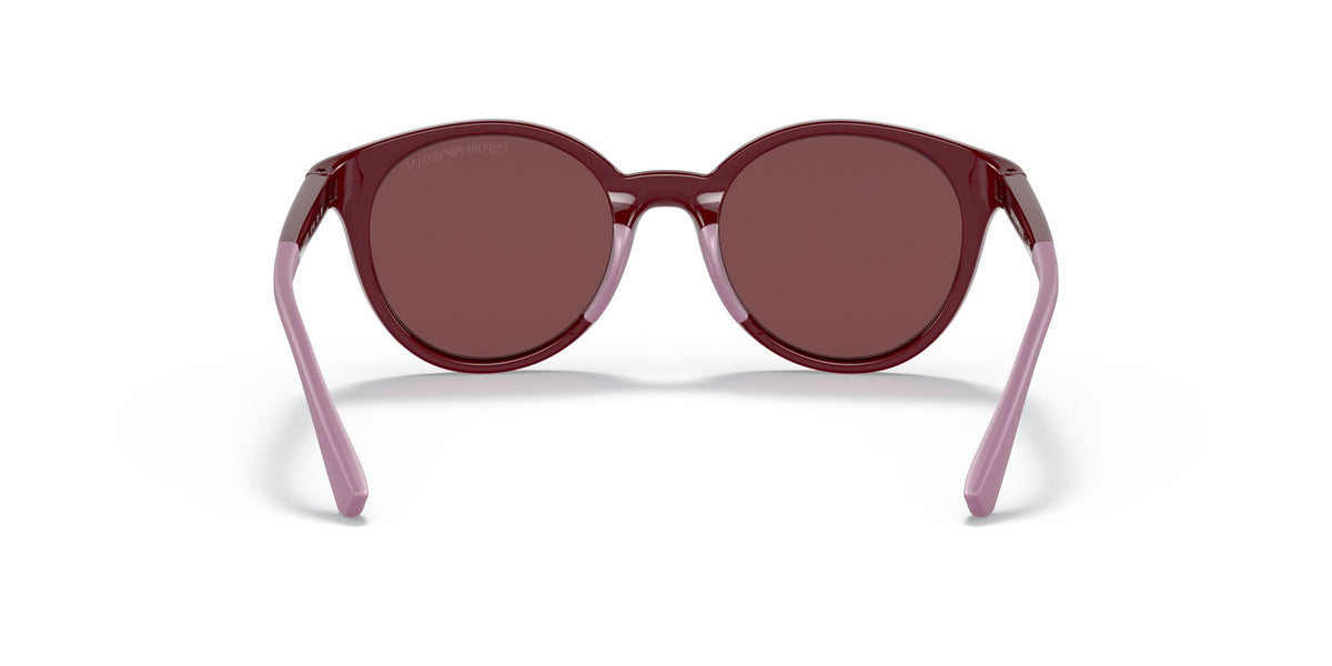 Emporio Armani EA 4185 Shiny Red / Dark Violet Mirror Red 47 / Polyamide Bio / Injected / Molded
