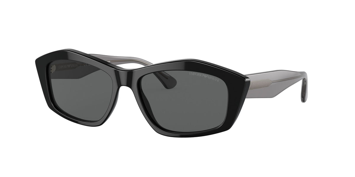 Emporio Armani EA 4187F Shiny Black / Dark Grey 56 / Plastic