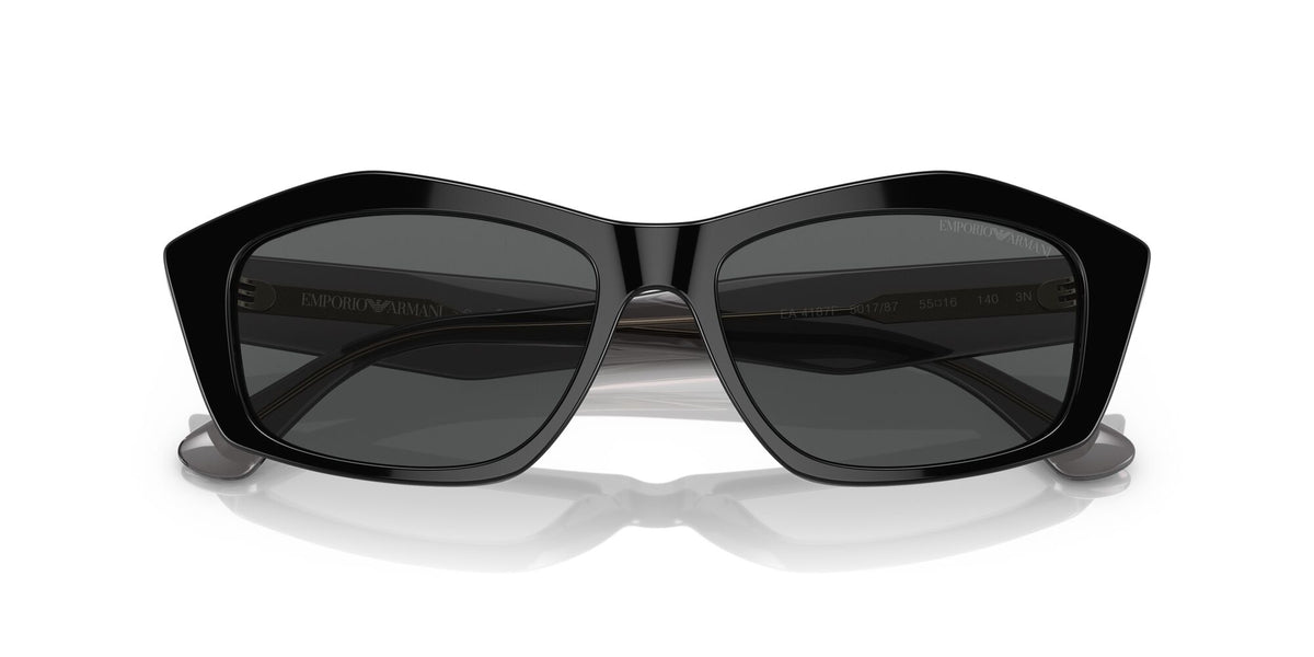 Emporio Armani EA 4187F Shiny Black / Dark Grey 56 / Plastic