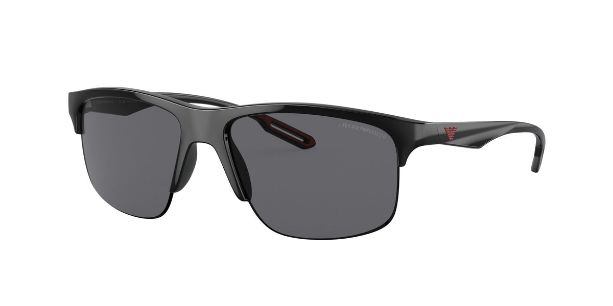 Emporio Armani EA 4188U Shiny Black / Polar Grey 62 / Polycarbonate / Injected / Molded