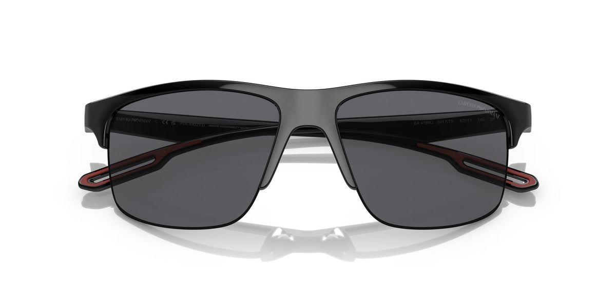 Emporio Armani EA 4188U Shiny Black / Polar Grey 62 / Polycarbonate / Injected / Molded