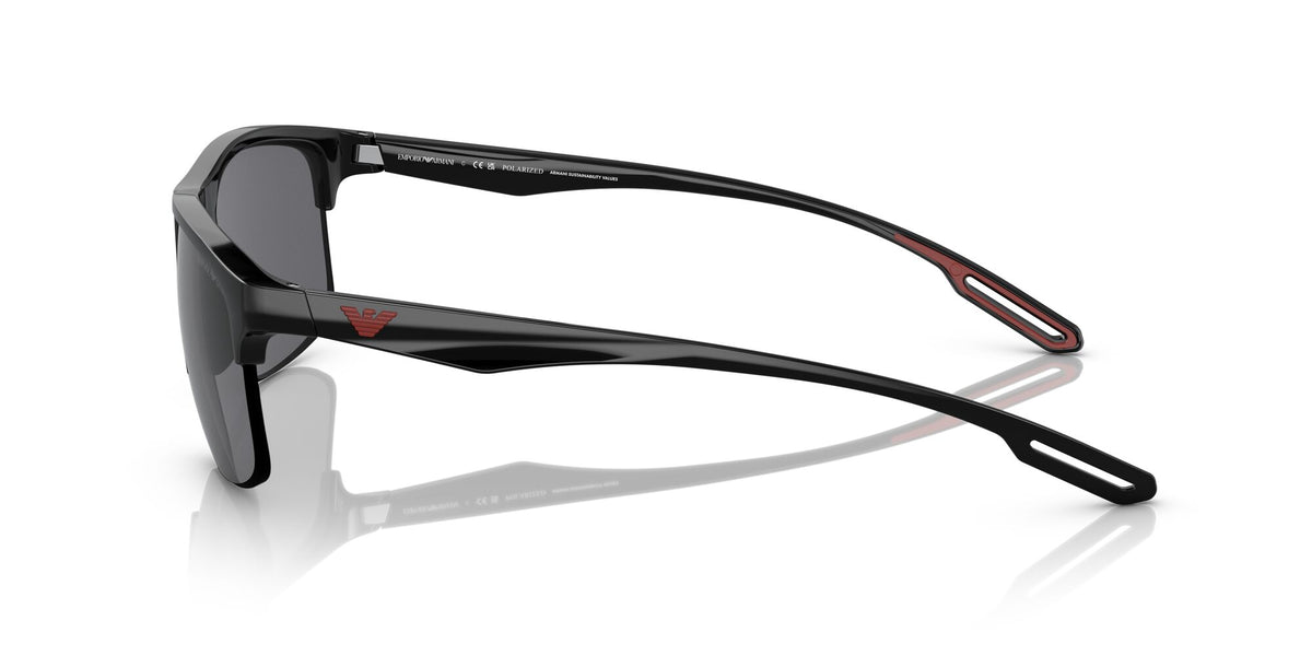 Emporio Armani EA 4188U Shiny Black / Polar Grey 62 / Polycarbonate / Injected / Molded