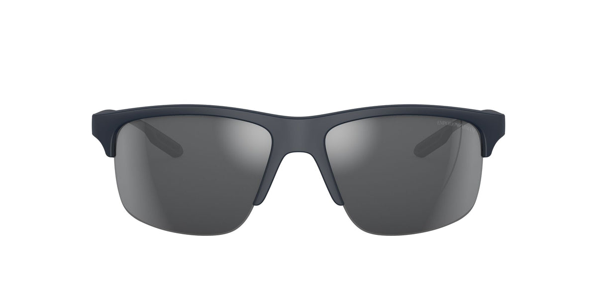 Emporio Armani EA 4188U Matte Blue / Grey Mirror Silver 62 / Plastic