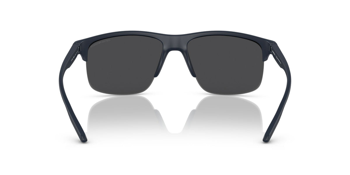 Emporio Armani EA 4188U Matte Blue / Grey Mirror Silver 62 / Plastic