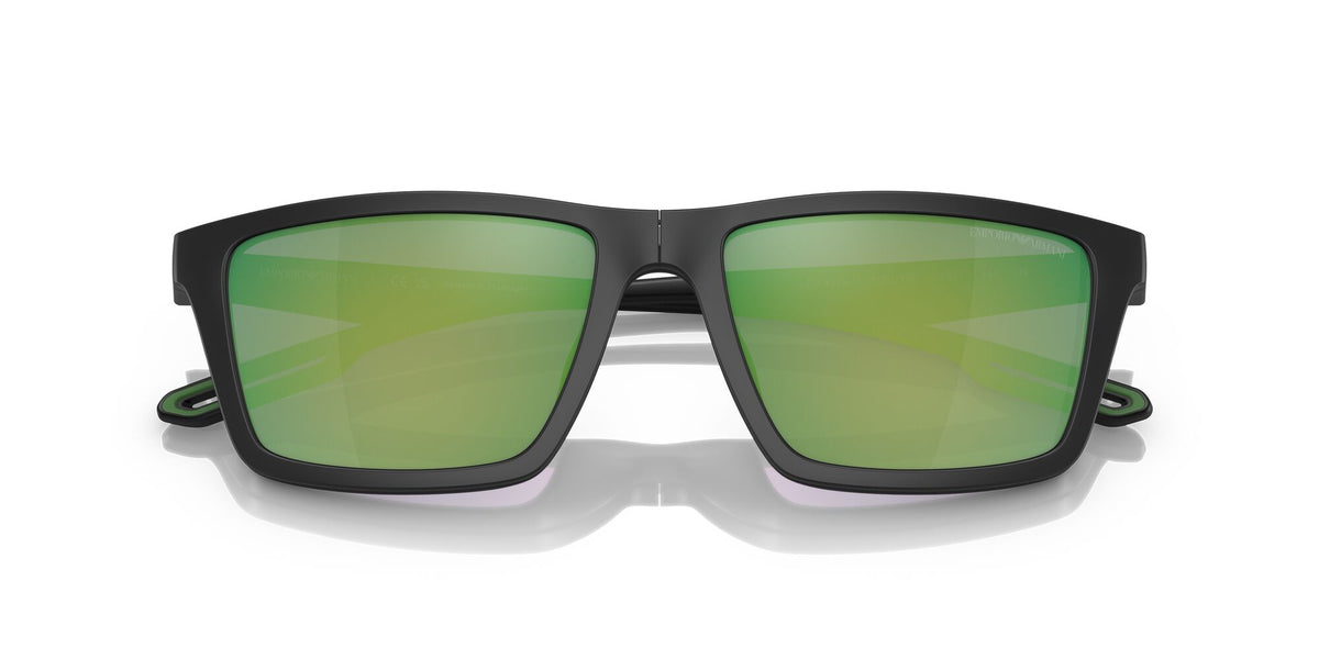 Emporio Armani  0EA4189U 50011W 55 Matte Black/ Clear 55 / Plastic