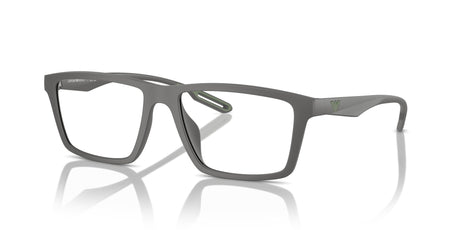 Emporio Armani 0EA4189U 50611W 55 Matte Dark Grey/ Clear