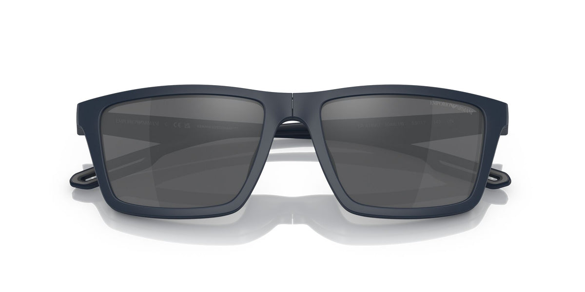 Emporio Armani  0EA4189U 50881W 55 Matte Blue/ Clear 55 / Plastic