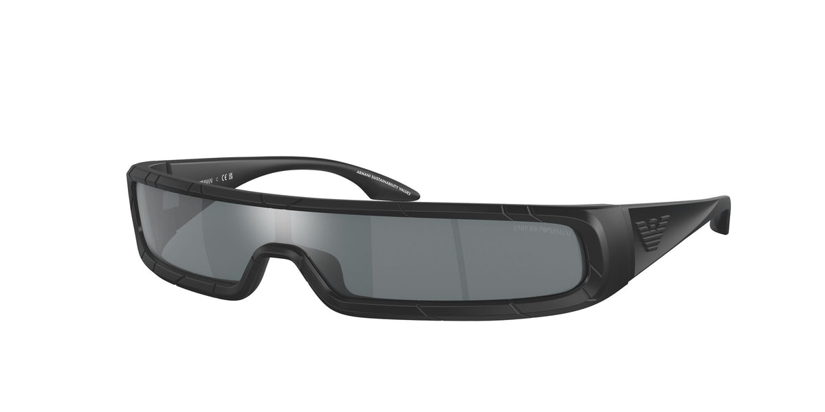 Emporio Armani EA 4190U Rubberised Black / Grey Mirror Black 36 / Polyamide Bio / Injected / Molded