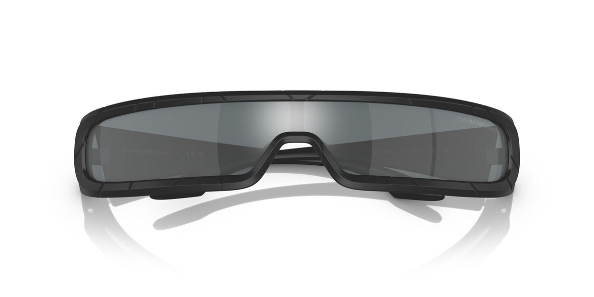 Emporio Armani EA 4190U Rubberised Black / Grey Mirror Black 36 / Plastic