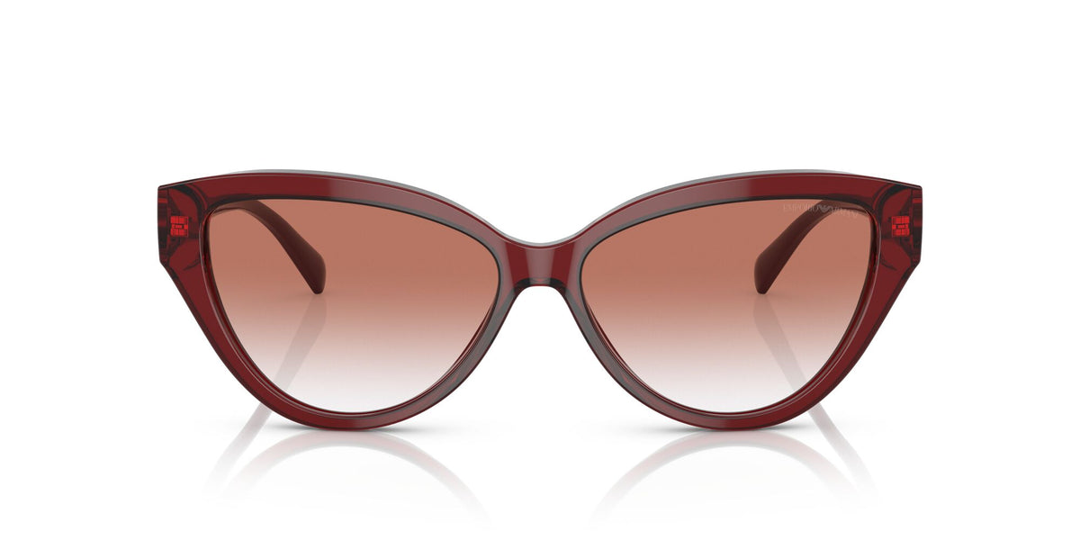 Emporio Armani EA 4192F Shiny Bordeaux / Clear Gradient Red 57 / Polyamide / Acetate / Metal