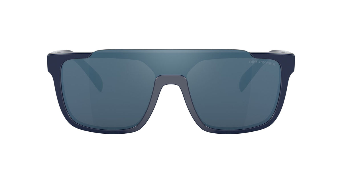 Emporio Armani EA 4193F Shiny Blue / Dark Blue Mirror Blue 31 / Polyamide / Acetate / Acetate