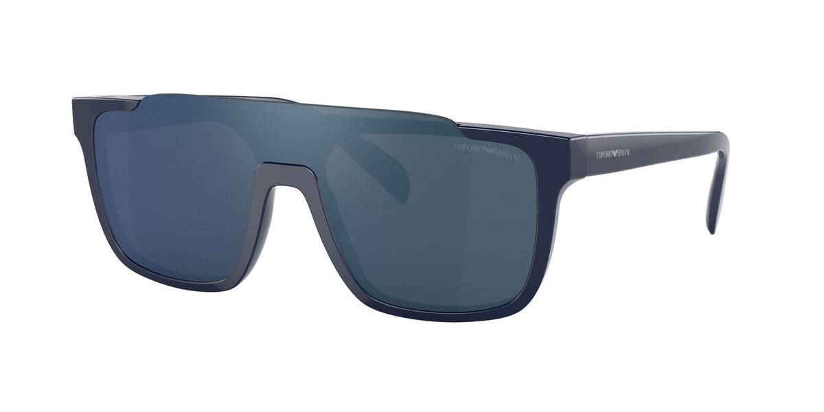 Emporio Armani EA 4193F Shiny Blue / Dark Blue Mirror Blue 31 / Polyamide / Acetate / Acetate
