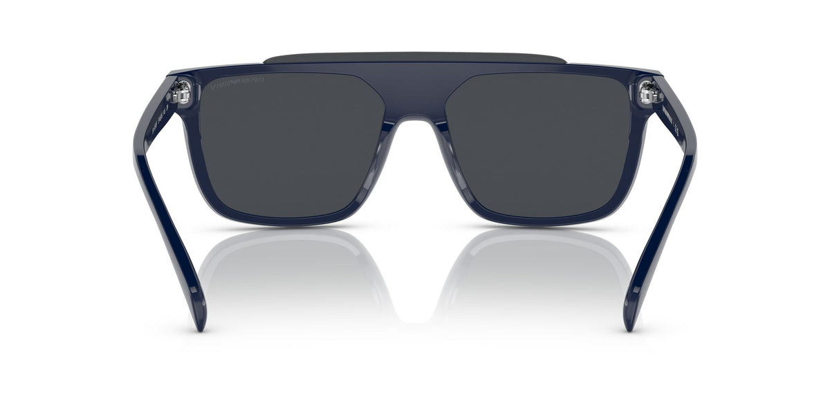 Emporio Armani EA 4193F Shiny Blue / Dark Blue Mirror Blue 31 / Polyamide / Acetate / Acetate