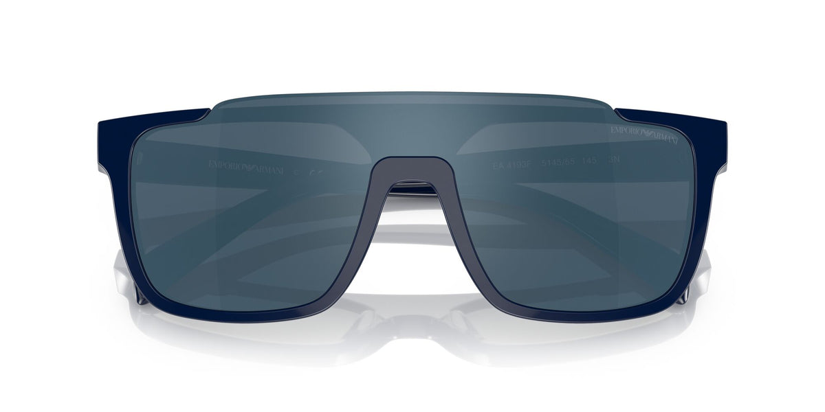 Emporio Armani EA 4193F Shiny Blue / Dark Blue Mirror Blue 31 / Polyamide / Acetate / Acetate