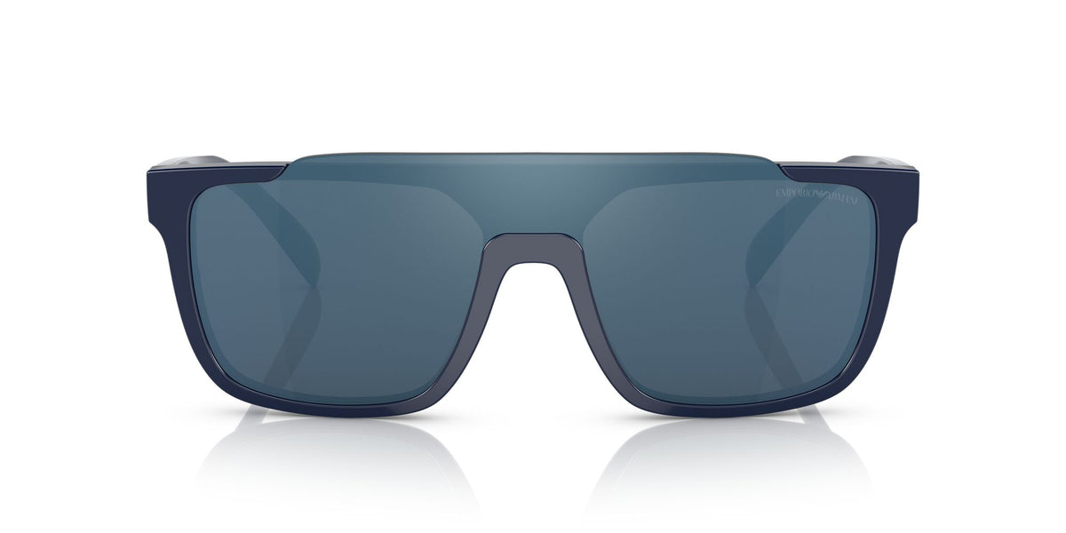 Emporio Armani EA 4193F Shiny Blue / Dark Blue Mirror Blue 31 / Polyamide / Acetate / Acetate