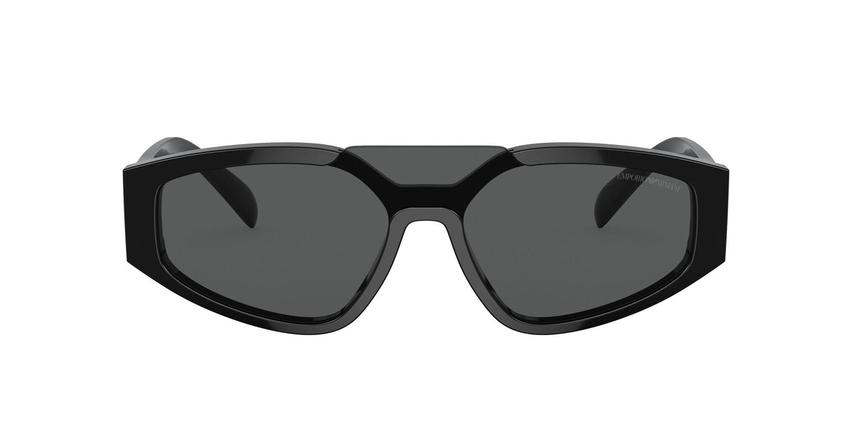 Emporio Armani EA 4194 Shiny Black / Dark Grey 29 / Polyamide / Acetate / Acetate