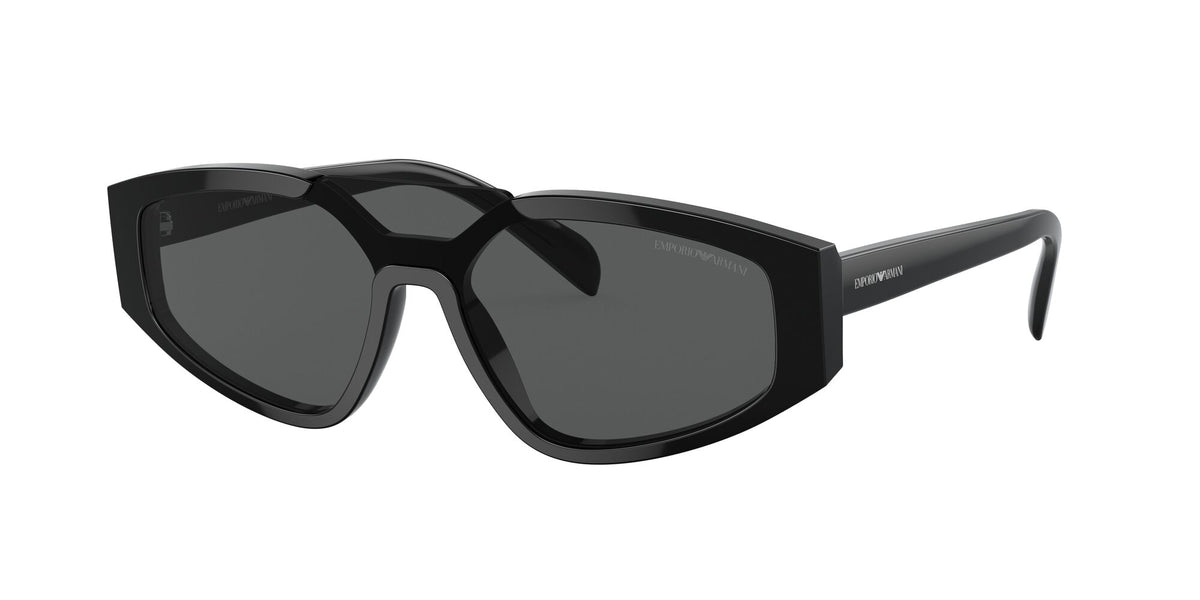 Emporio Armani EA 4194 Shiny Black / Dark Grey 29 / Polyamide / Acetate / Acetate