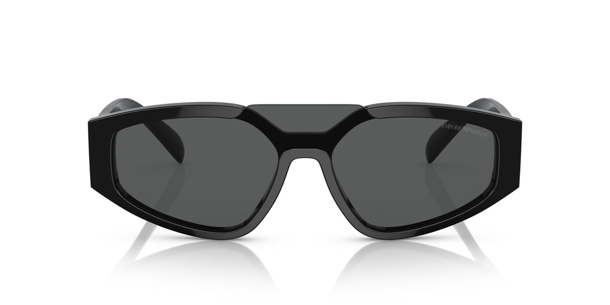 Emporio Armani EA 4194 Shiny Black / Dark Grey 29 / Polyamide / Acetate / Acetate