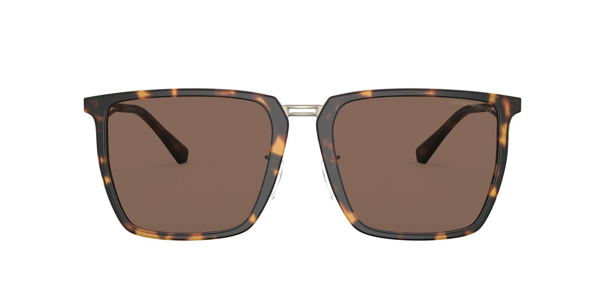 Emporio Armani EA 4196D Matte Havana / Dark Brown 57 / Polycarbonate / Acetate / Metal