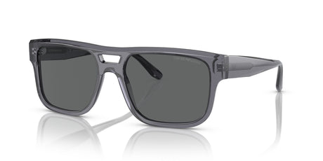 Emporio Armani 0EA4197 502987 57 Transparent Grey/ Dark Grey