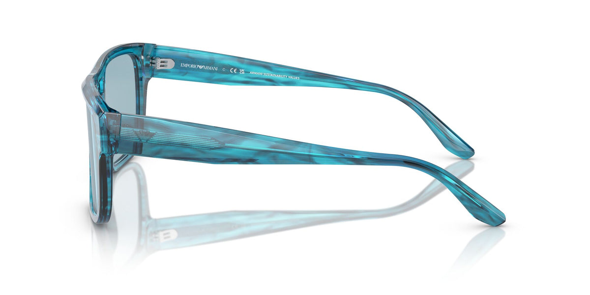 EA 4197 Emporio Armani  Striped Blue / Blue 57 57 / Polyamide Bio / Acetate / Acetate