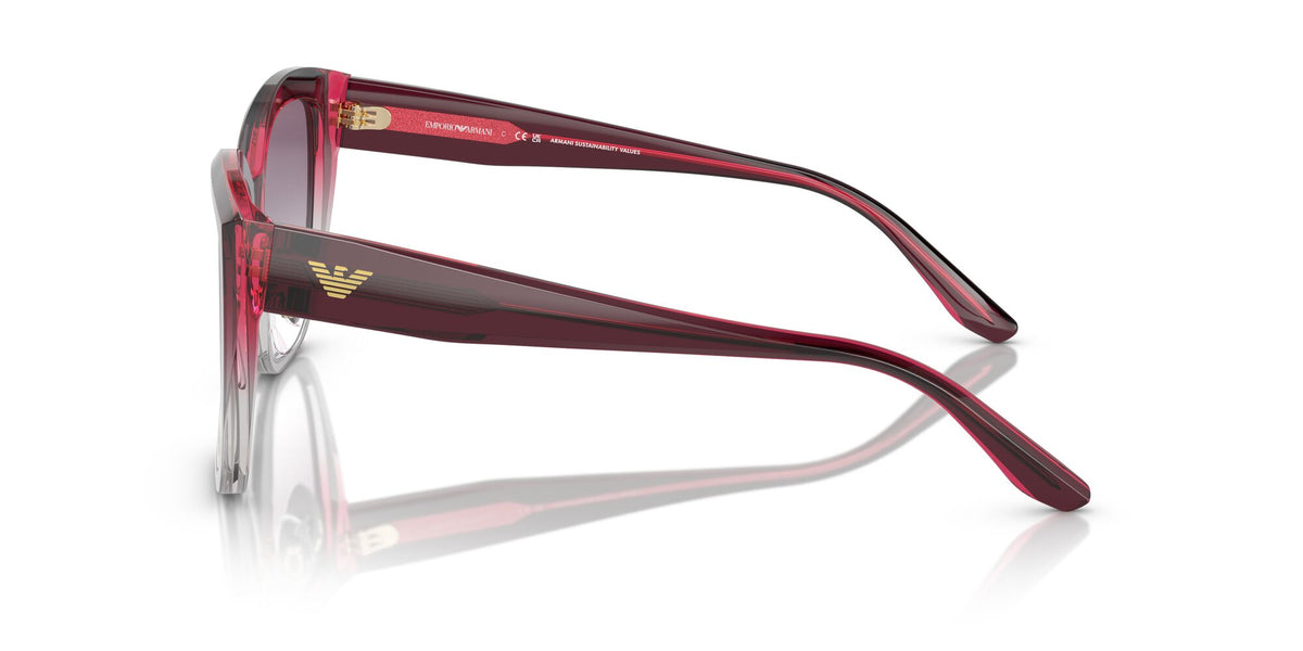 EA 4198F Emporio Armani  Gradient Violet/Grey / Gradient Violet 57 57 / Polyamide Bio / Acetate / Acetate