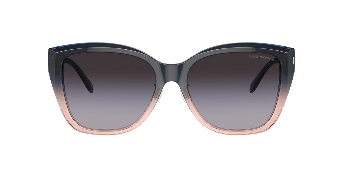 Emporio Armani  0EA4198F 59918G 57 Gradient Blue/Orange/ Gradient Grey 57 / Polyamide Bio / Acetate / Acetate
