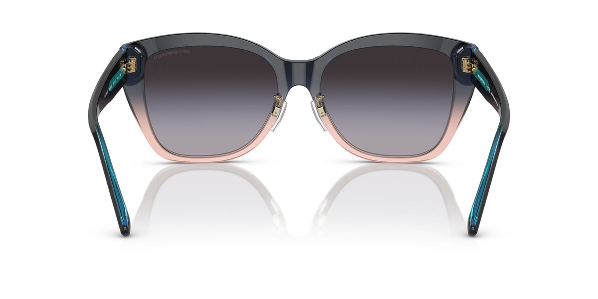 Emporio Armani  0EA4198F 59918G 57 Gradient Blue/Orange/ Gradient Grey 57 / Polyamide Bio / Acetate / Acetate