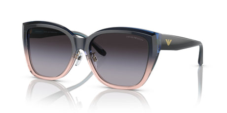 Emporio Armani  0EA4198F 59918G 57 Gradient Blue/Orange/ Gradient Grey 57 / Polyamide Bio / Acetate / Acetate
