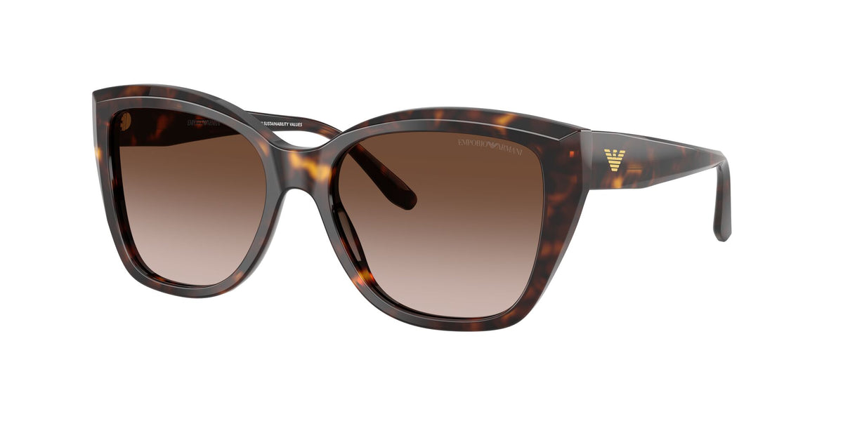 Emporio Armani 0EA4198 502613 55 Shiny Havana/ Brown Gradient