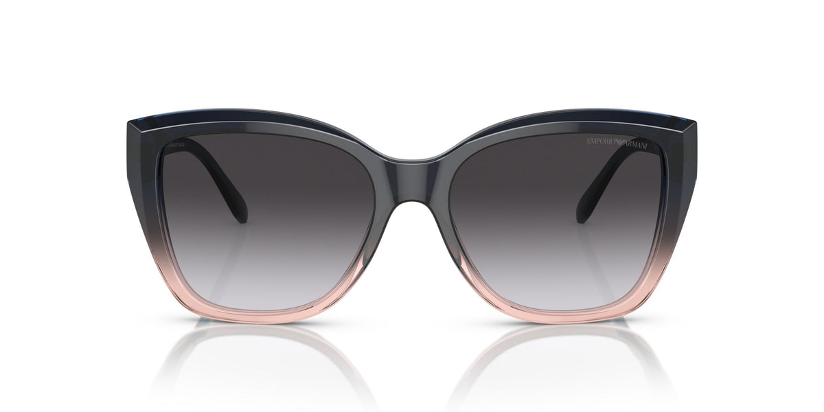 Emporio Armani  0EA4198 59918G 55 Gradient Blue/Orange/ Gradient Grey 55 / Polyamide Bio / Acetate / Acetate