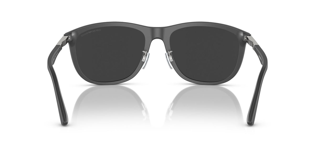 Emporio Armani  0EA4201F 51266G 58 Matte Grey/ Grey Mirror Silver 58 / Polyamide Bio / Acetate / Aluminium