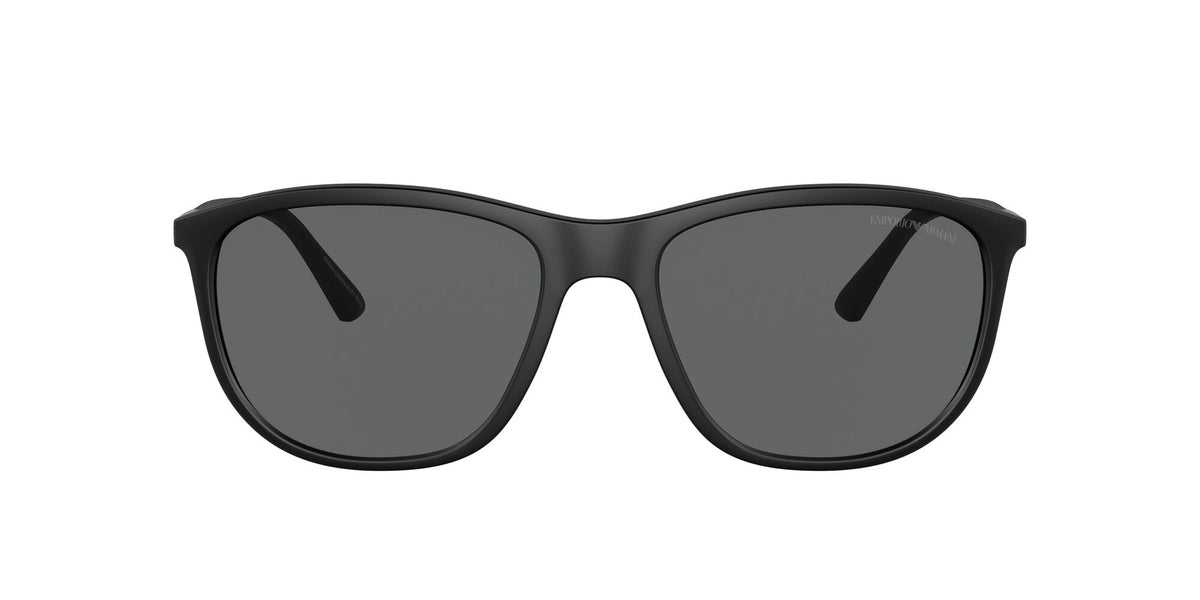 Emporio Armani 0EA4201 500187 58 Matte Black/ Dark Grey