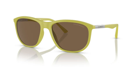EA 4201 Emporio Armani  Matte Lime / Dark Brown 58 58 / Polyamide Bio / Injected / Aluminium