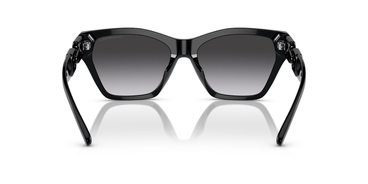 Emporio Armani  0EA4203U 50178G 55 Shiny Black/ Gradient Smoke 55 / Polyamide Bio / Acetate / Molded