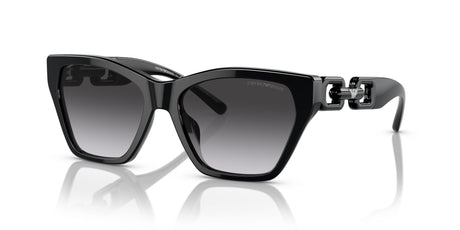 Emporio Armani  0EA4203U 50178G 55 Shiny Black/ Gradient Smoke 55 / Polyamide Bio / Acetate / Molded